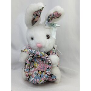Joelson Rabbit Plush 10 Inch Easter Eggs Picture Frame 1994 Stuffed Animal Toy